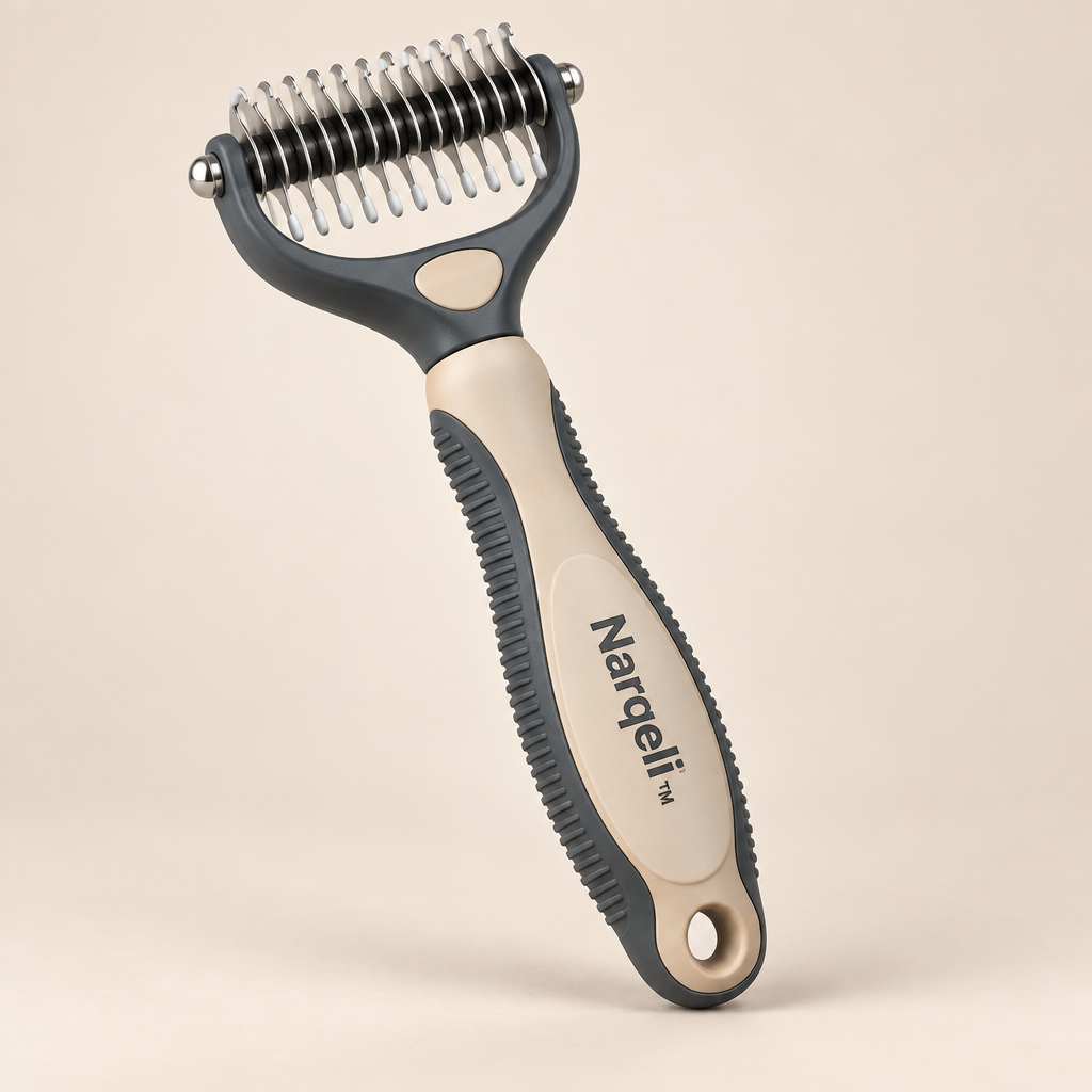 Narqeli™ Pet Loose-Fur Removal Rake image 01